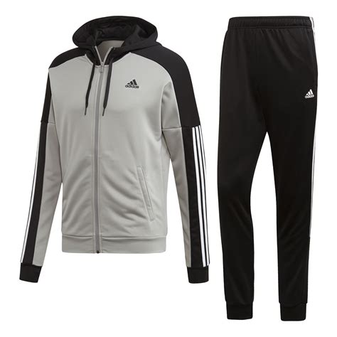 trainingsanzug herren adidas grau